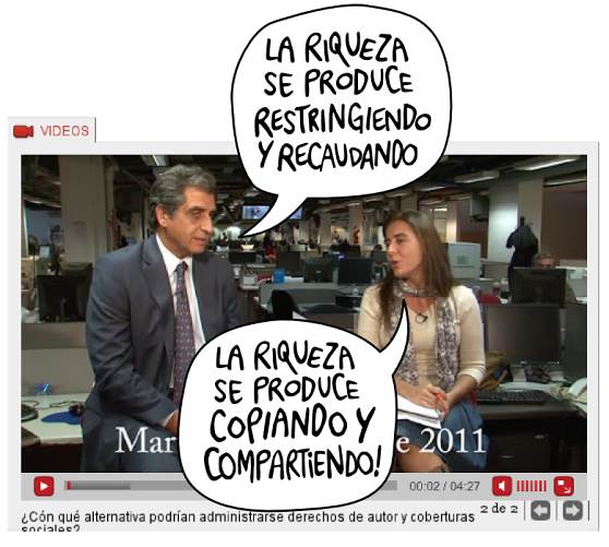 Imagen: Derecho a leer. http://derechoaleer.org/blog/2012/03/copyright-vs-copyleft-en-filo-sociales-adepa.html