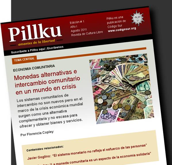 imagen de la Revista Pillku, cultura libre y movimientos populares