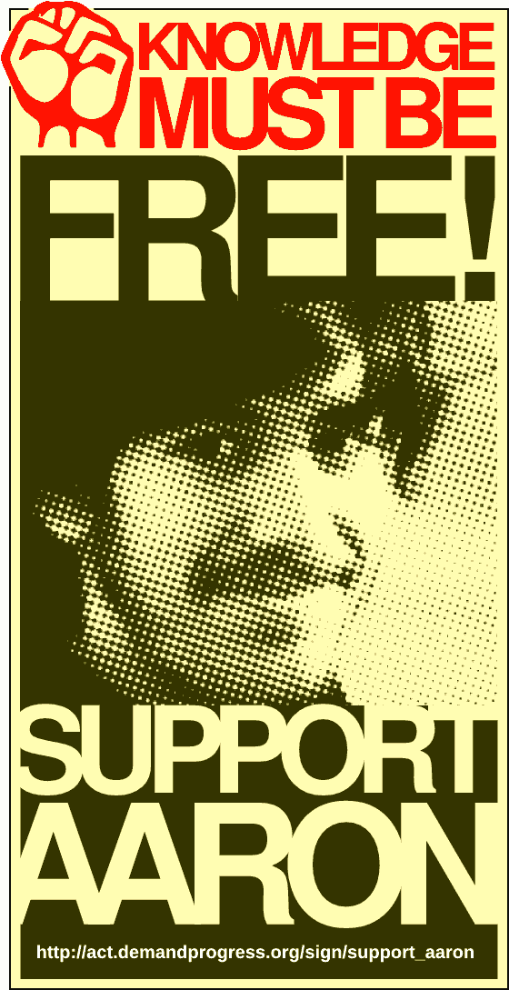 Support Aaron Swartz!